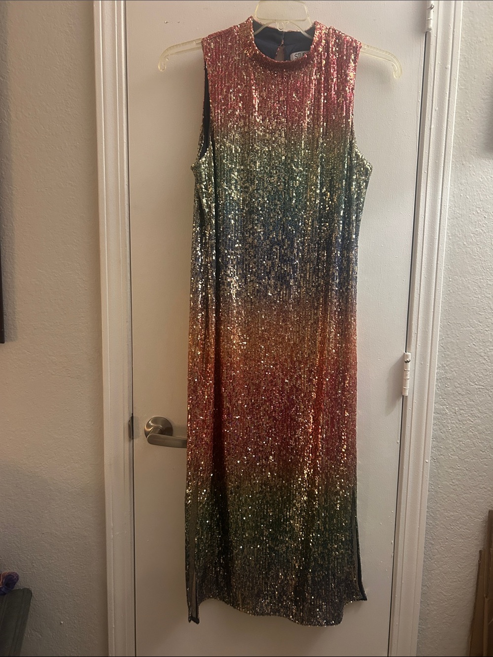 Sequin Rainbow Party Dress